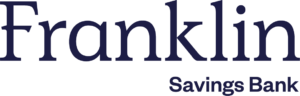 Franklin Savings Bank logo in navy blue