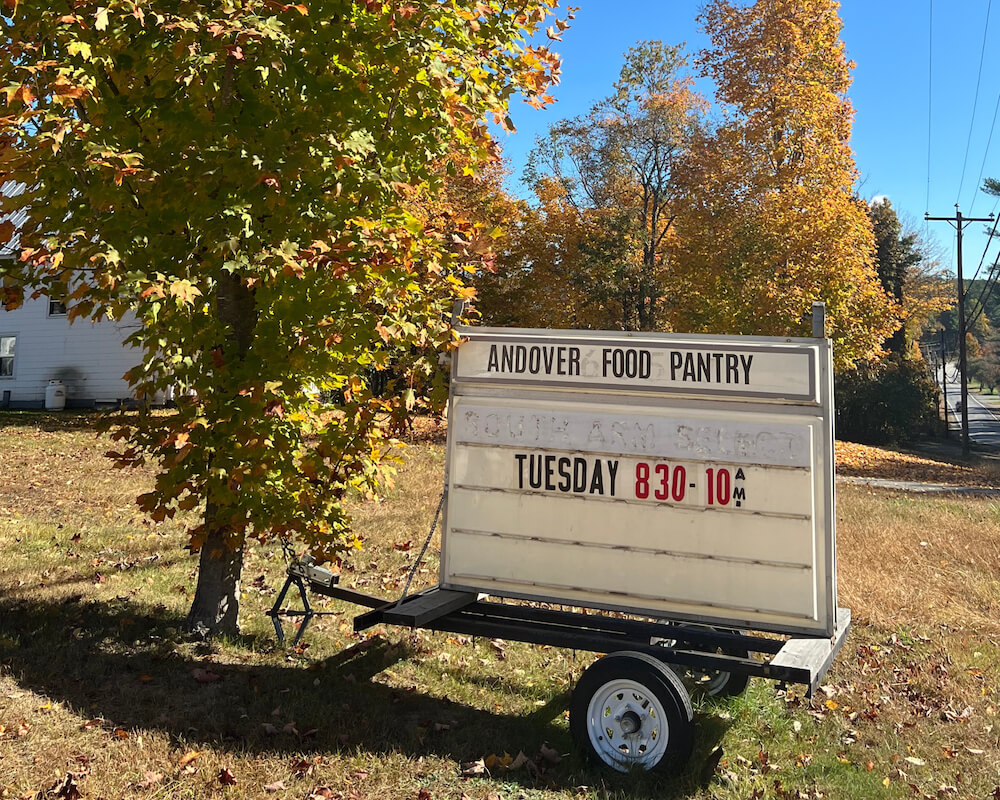 Stories from the Road – Andover Food Pantry inset